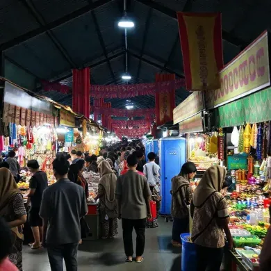 Kenyamanan Bazar Makanan Tradisional Jakarta 2025.